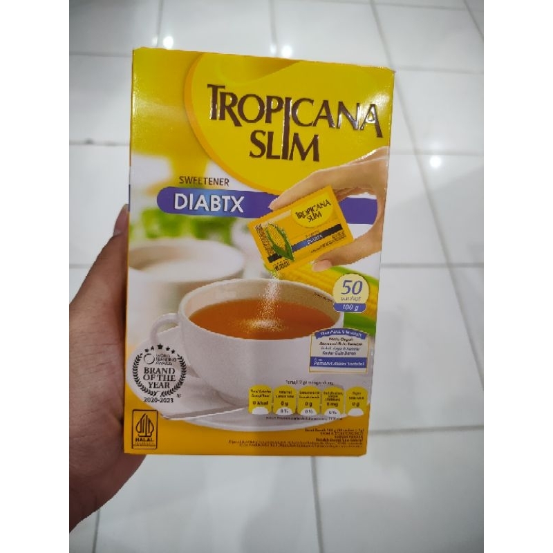 

tropicana slim sweetener diabtx 50 sachet