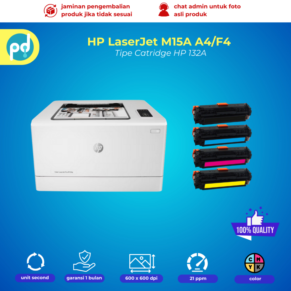 printer hp laserjet pro m154a printer warna