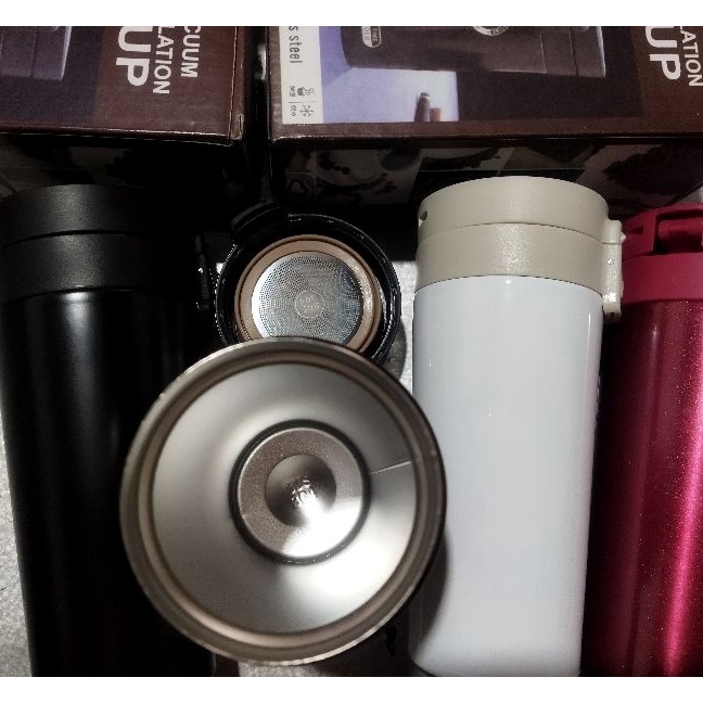 HJ6 Termos kopi vacuum POLOS Coffee cup tumbler