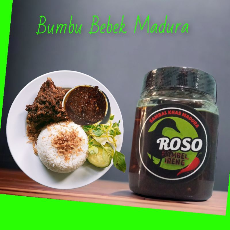 

Sambal Bebek Madura / Sambal Hitam Khas Madura 150Gram