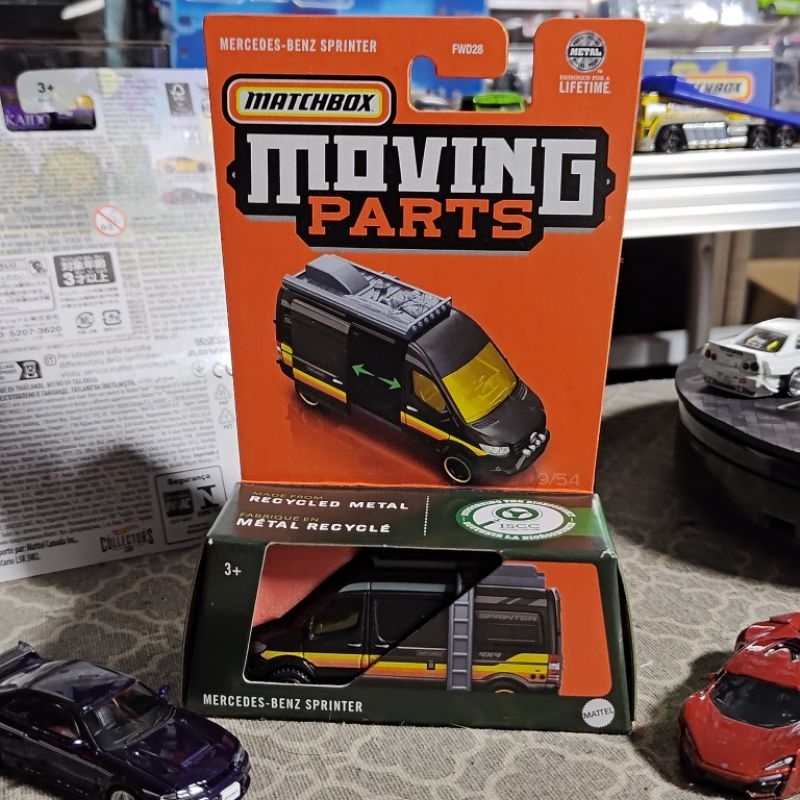 Matchbox Moving Parts Mercedes Ford Bizzarini Porsche