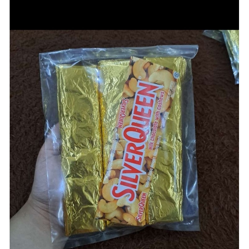 

Silverqueen Foil isi 6pcs 58gr