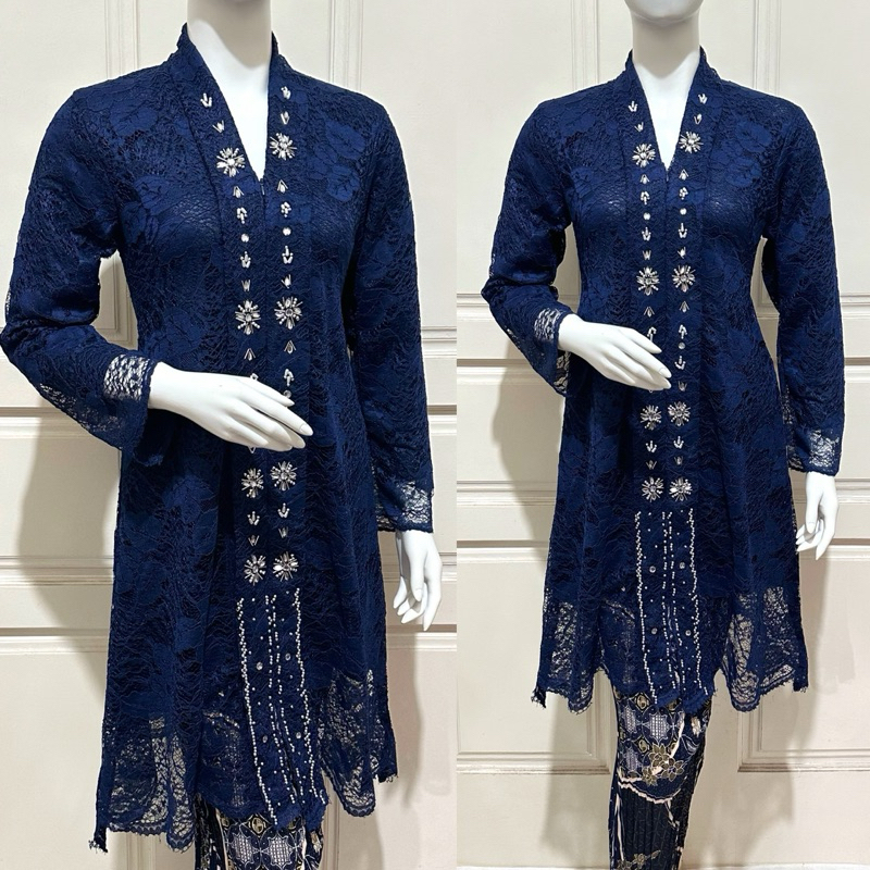 KIRANA OL - KEBAYA PAYET MODERN - TUNIK BROKAT BUSUI MODERN - KEBAYA PESTA - KEBAYA TUNIK - KEBAYA W