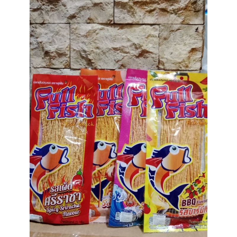 

FULLFISH 70 gram FISH SNACK .