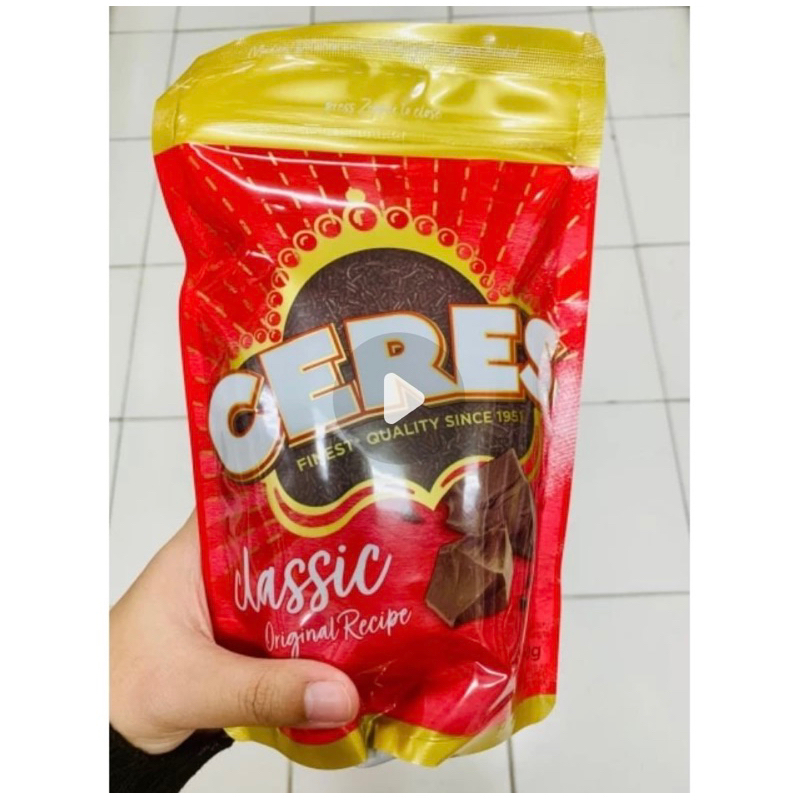 

CERES HAGELSLAG ZIPLOCK COKELAT 500GR