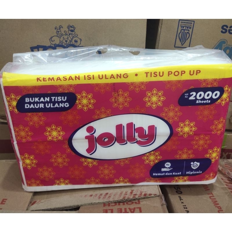 Tisu Jolly 1kg / Jolly Tisu 1 kg / Tisu Murah / Tisue Jolly / Jolly Tisue / Tisu Jolly 2000 helai / 