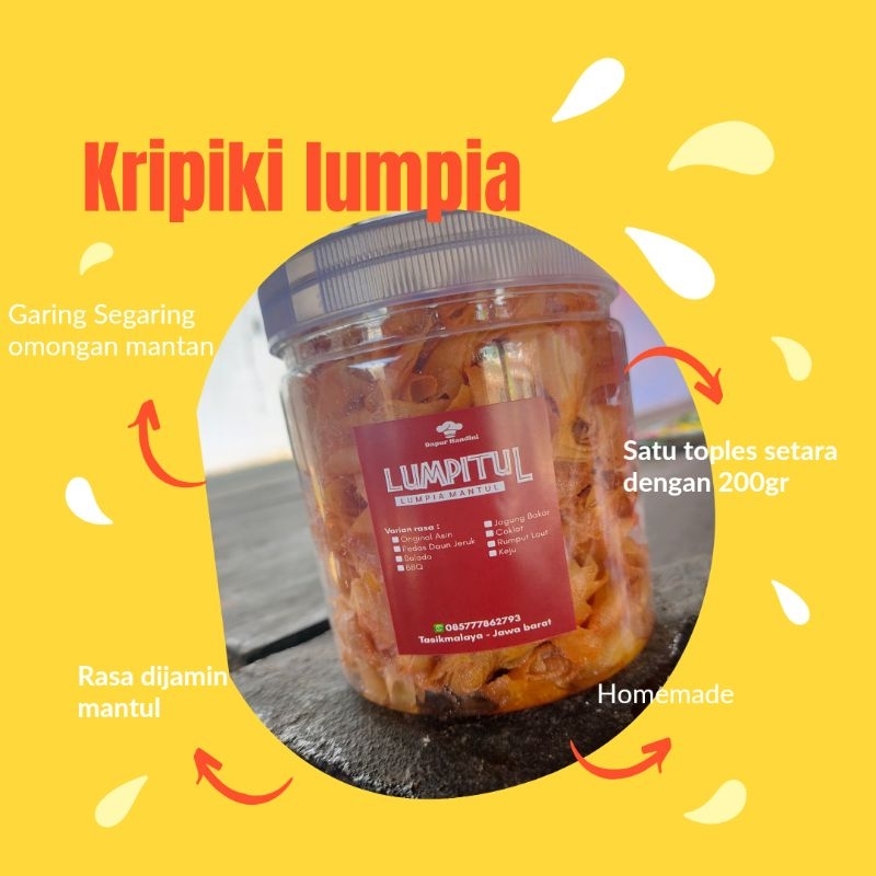 

Kulit Lumpia Goreng/Keripik Lumpia