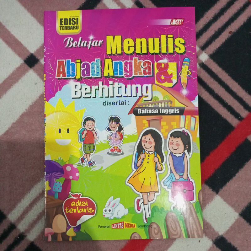 Belajar Menulis Abjad Angka & Berhitung