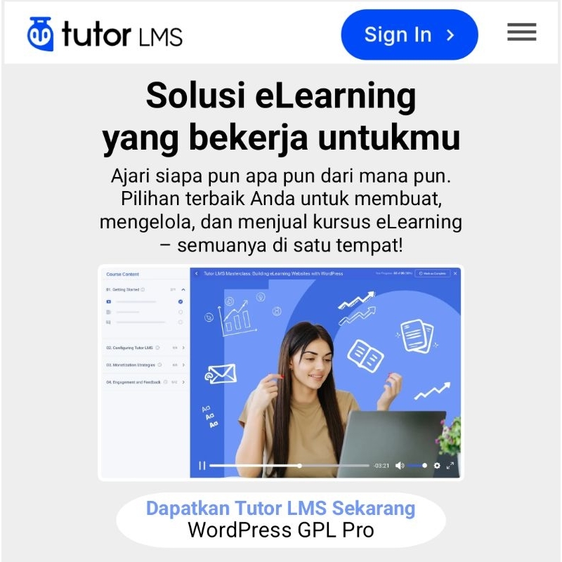 Tutor LMS Pro + Addons - Most Powerful WordPress LMS Plugin