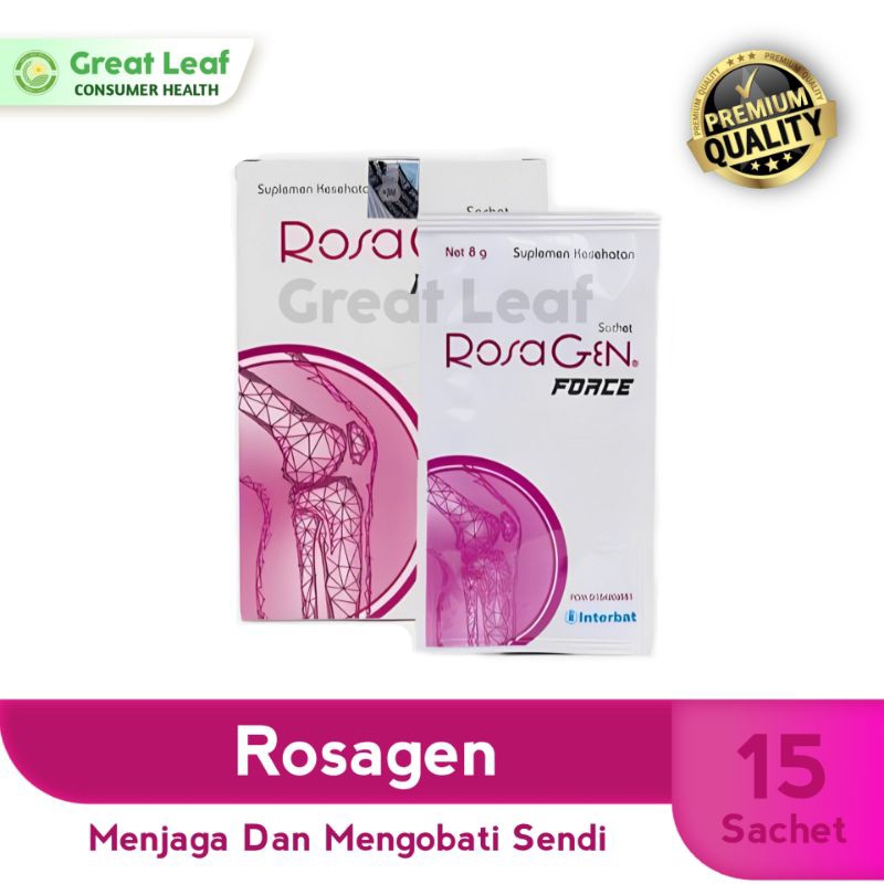 ROSAGEN 15 Sachet - Rosagen 8 Gram Suplemen Kesehatan Sendi