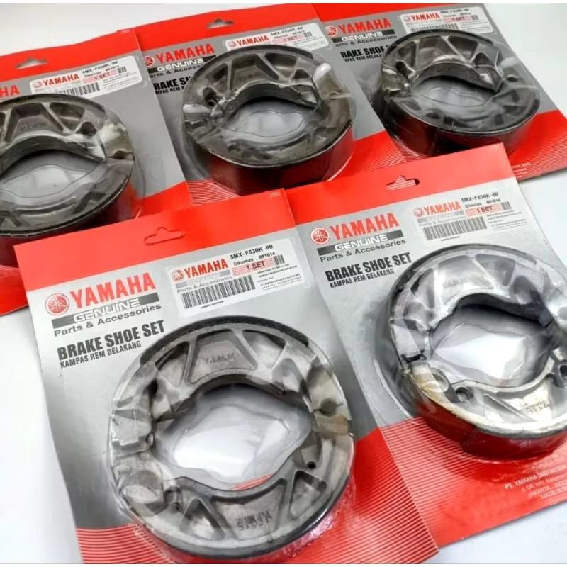 ISI 5pcs KAMPAS REM MIO J FINO KAMPAS REM BELAKANG MIO KAMPAS REM YAMAHA JUPITER MX MIO J M3 Z S MIO