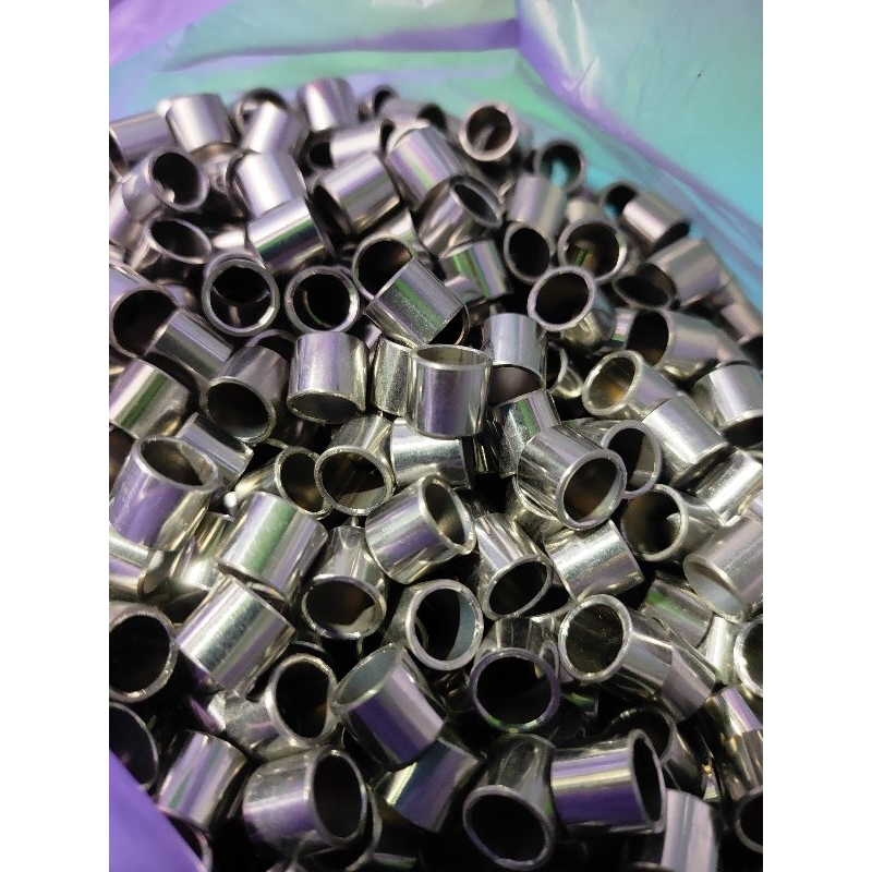 Ring merpati baja polos anti potong +-8 mm