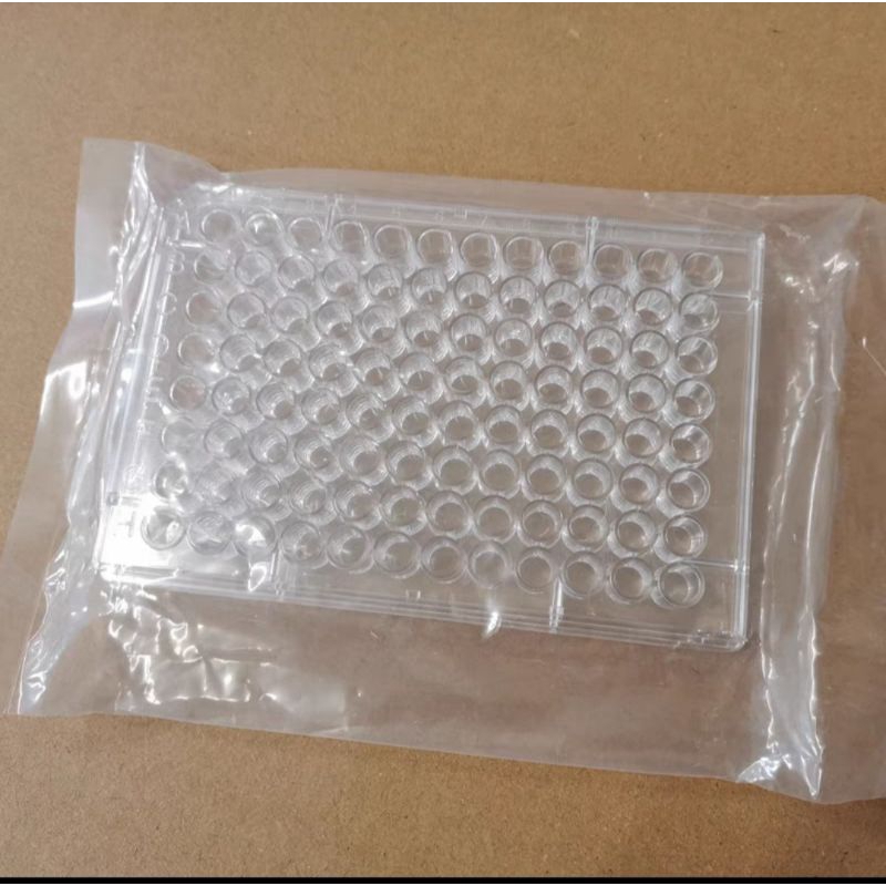 Microplate flat bottom with cover 96 well multi well culture plate 96 well