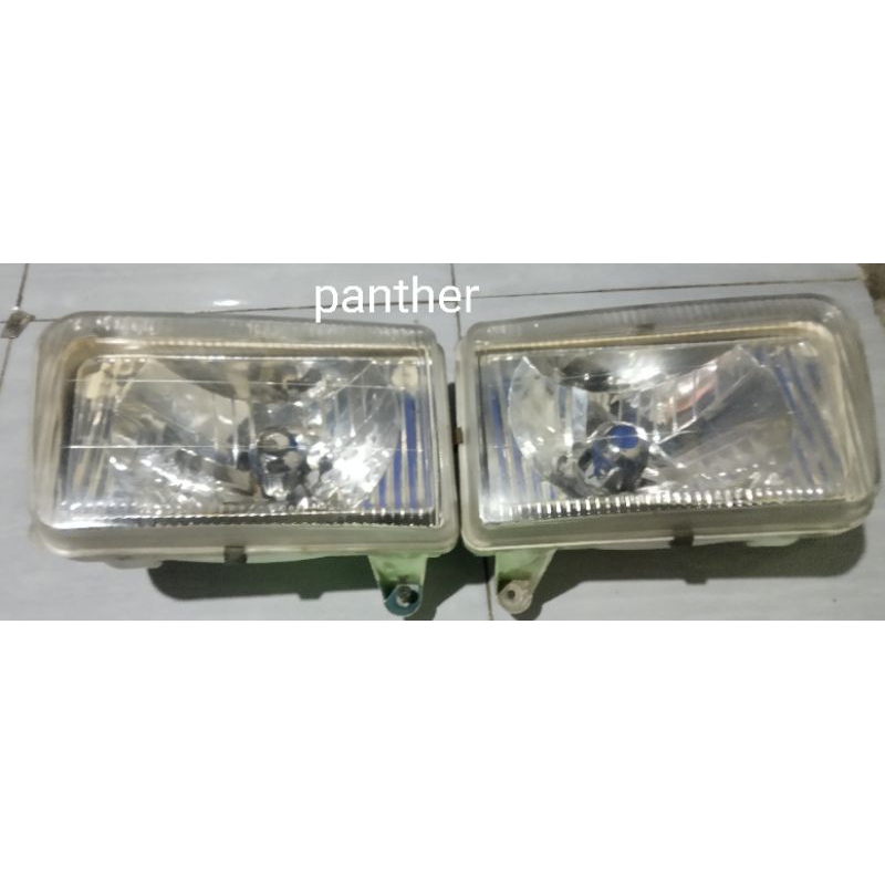 head lamp panther kotak/lama