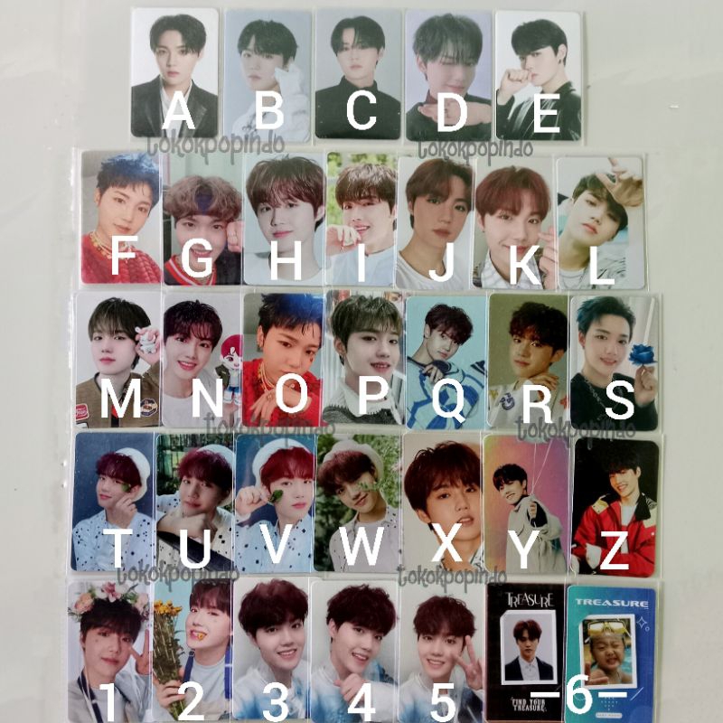 TREASURE DOYOUNG tc reboot manyo ktown knight garden baret effect official pc photocard
