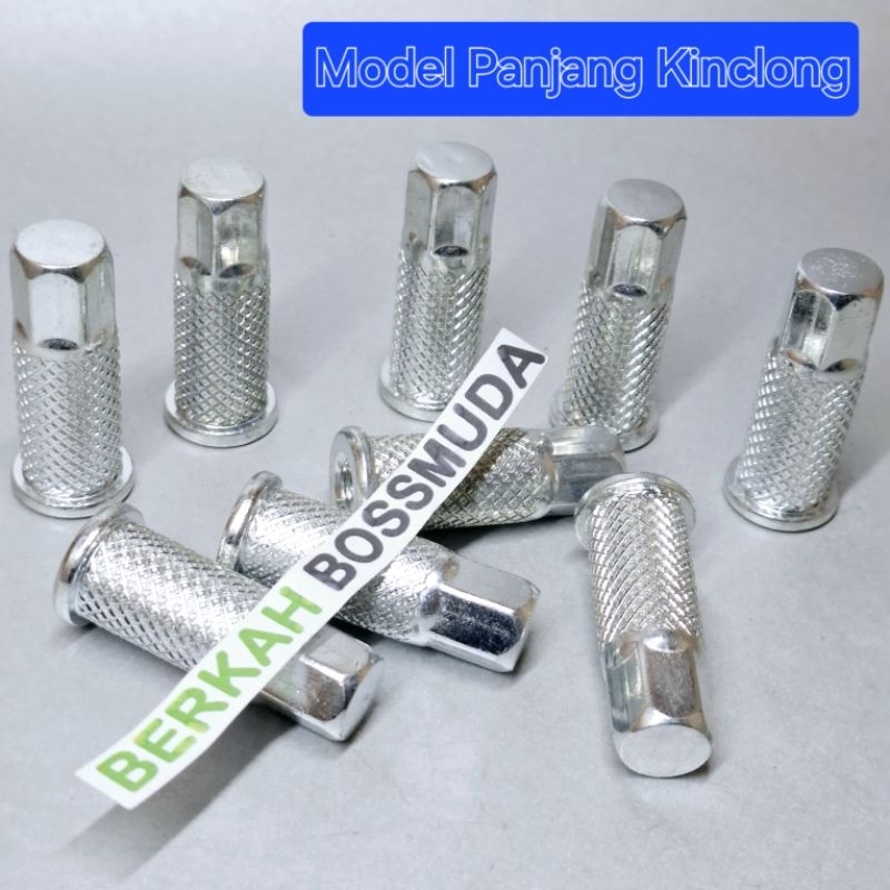 Baut Nanas Head Rx King Mio Fizr Jupiter Panjang Kinclong Bahan Tebal