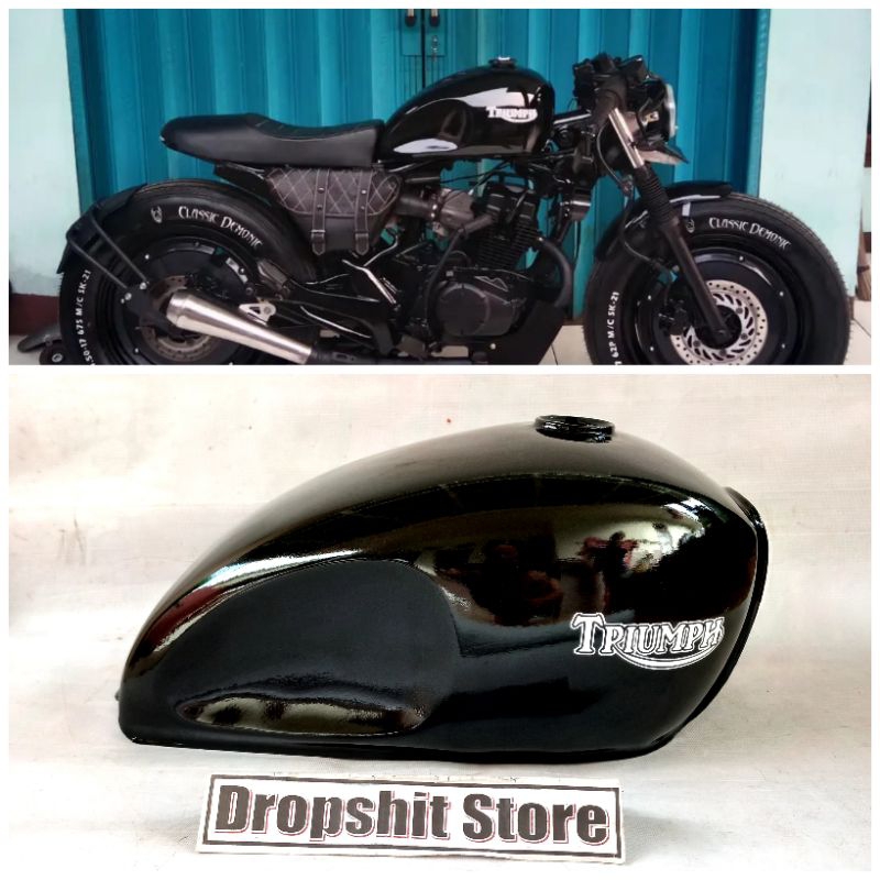 Tangki Cat Triumph Custom Cat Japstyle Tangki Japstyle Tangki Triumph
