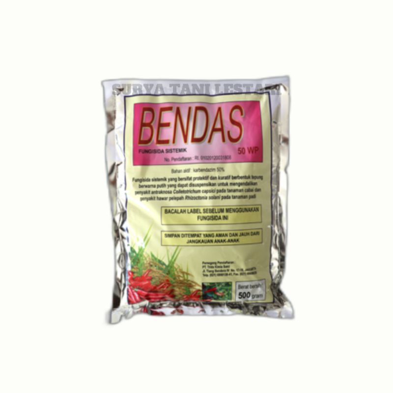 Fungisida Bendas 50 WP 500 Gram