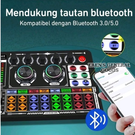TERMURAH Sound Card F999 Bluetooth Wireless For HP Dan PC SoundCard Mixer Premium