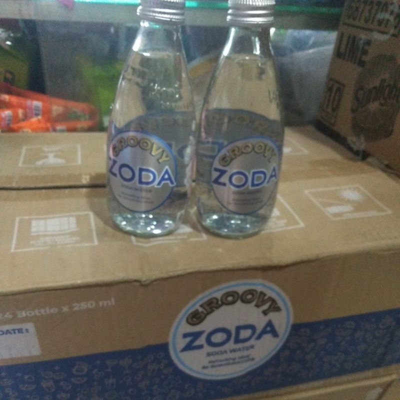 

Soda Water Groovy Zoda 250ml Dus 24 Botol