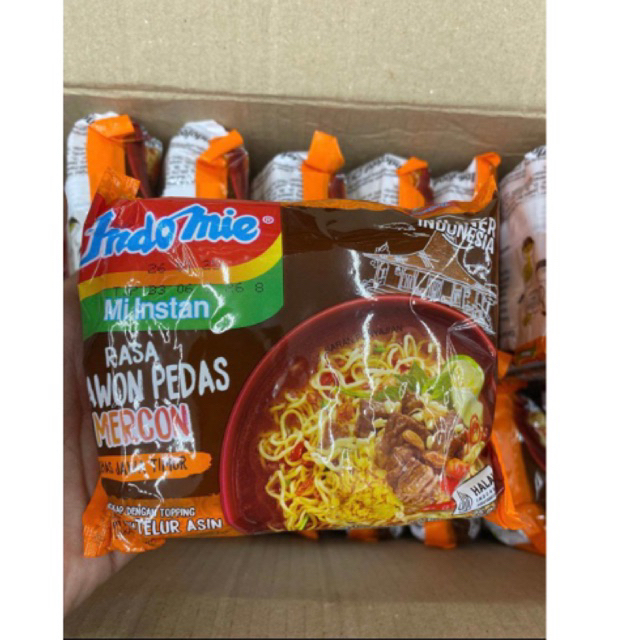 

INDOMIE RAWON PEDAS MERCON 75g