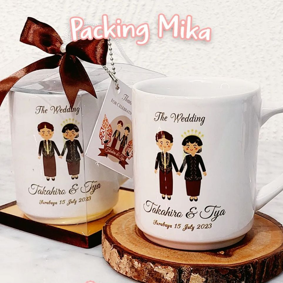 MUG CUSTOM MIKA / GELAS CUSTOM MIKA /SOUVENIR MUG CUSTOM / SOUVENIR GELAS CUSTOM