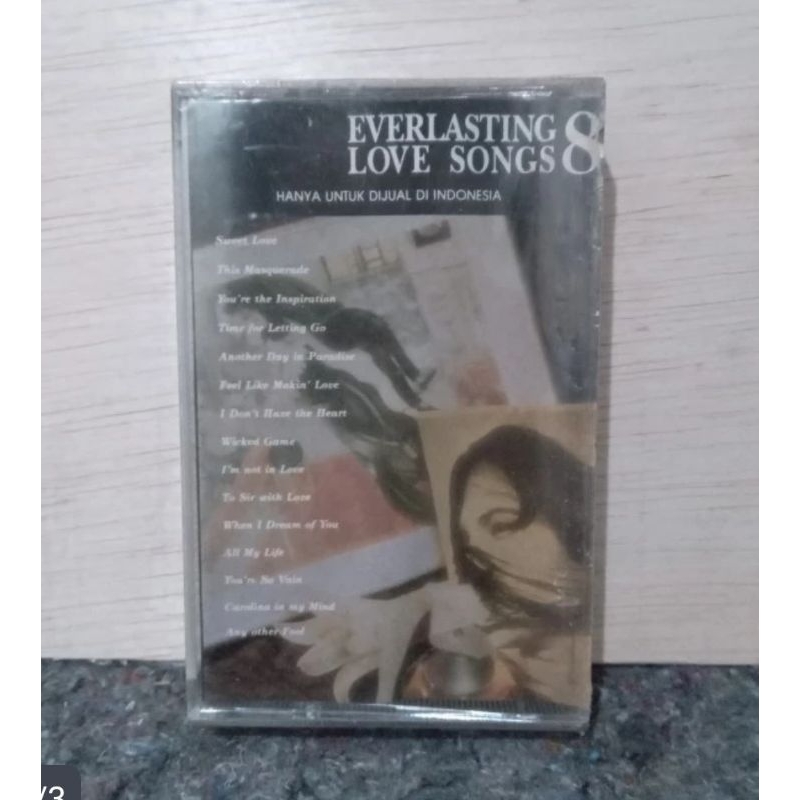 Kaset Pita Everlasting Love Songs 8 Kondisi Segel