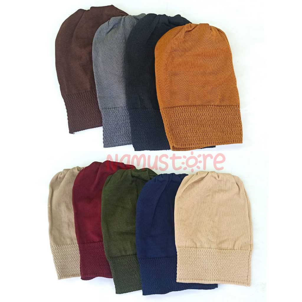 CIPUT RAJUT KUPLUK anti pusing / ciput kupluk /iner daleman hijab CIPUT RAJUT KUPLUK anti pusing / c