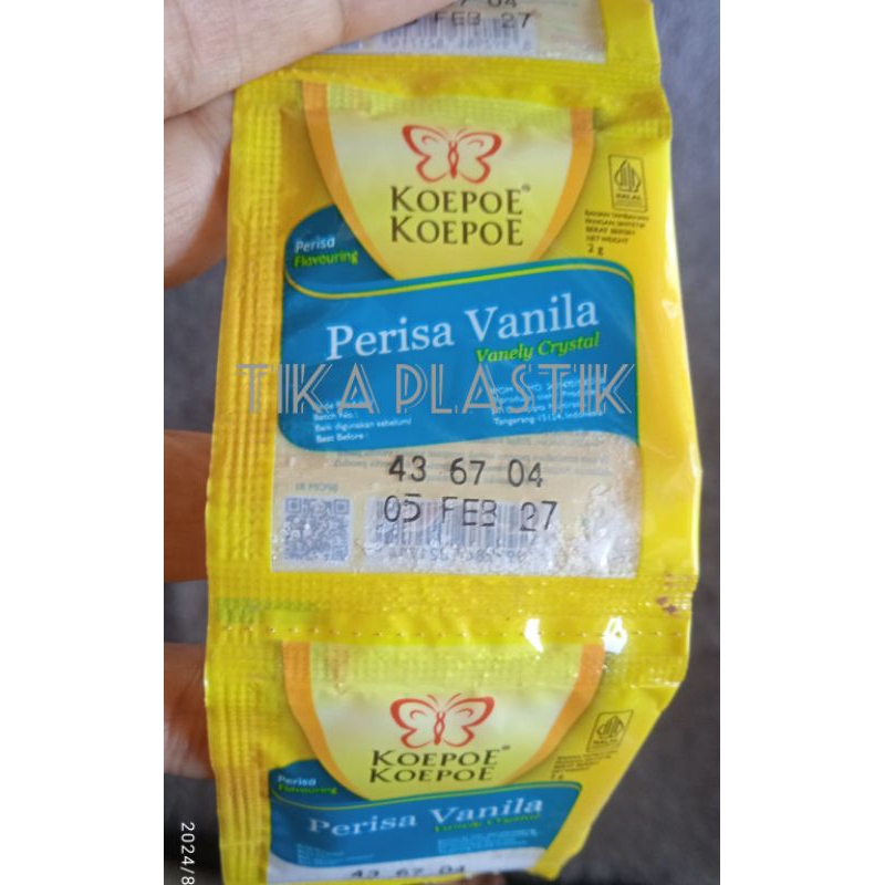 

Koepoe koepoe Perisa Vanilla