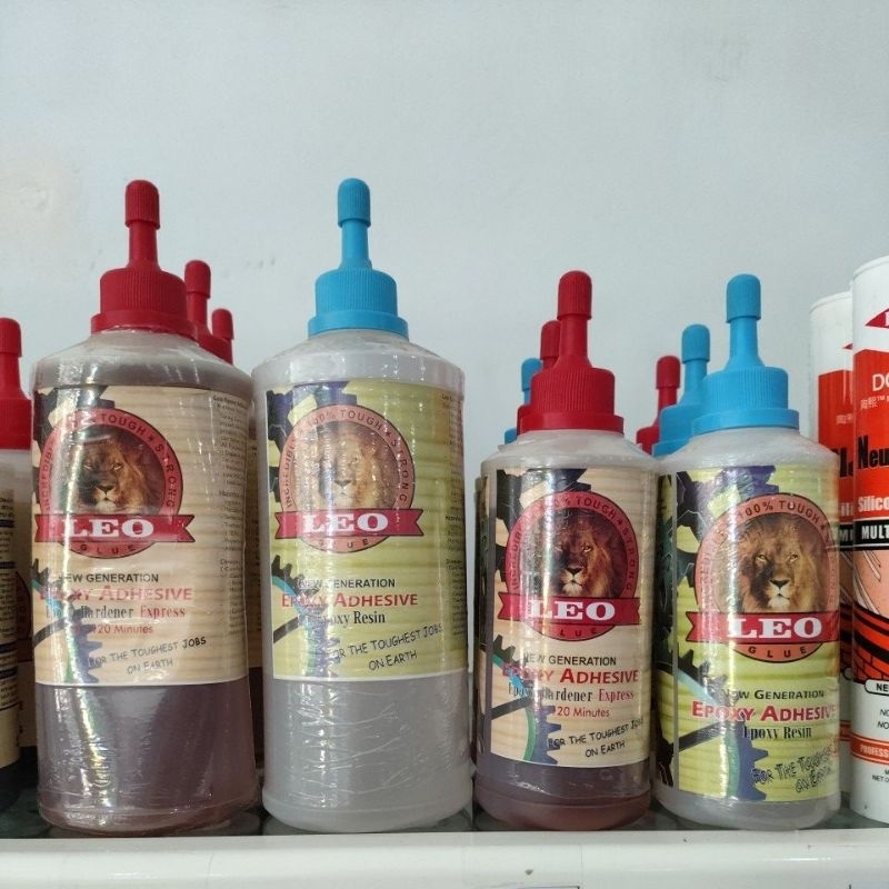 Leo Epoxy Resin 1 kg - 2 kg set // Lem Epoxy Resin Leo