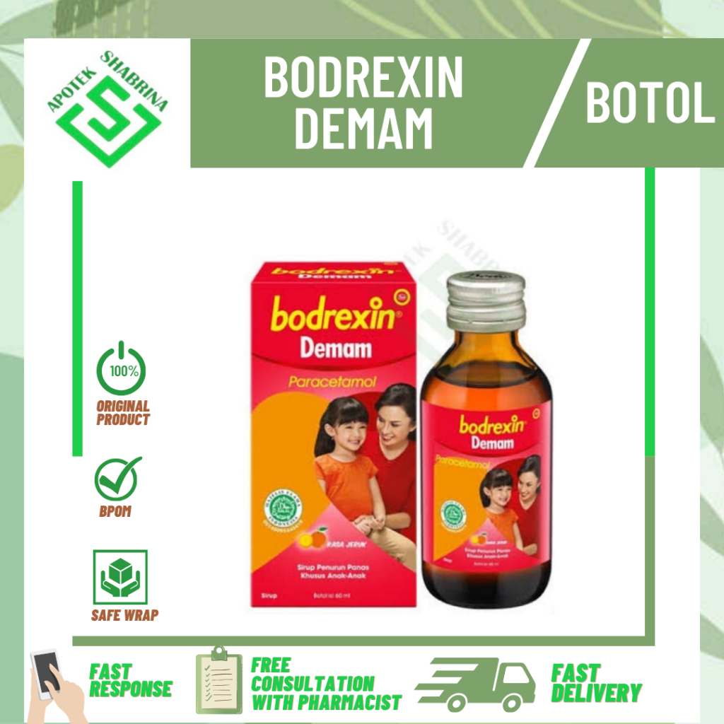 BODREXIN SIRUP/ DEMAM ANAK