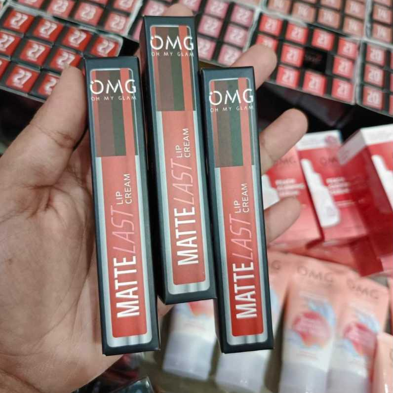 OMG LIPCREAM MATTELAST / OMG LIP MATTE / LIP CREAM OMG / FULL WARNA OMBRE TERMURAH
