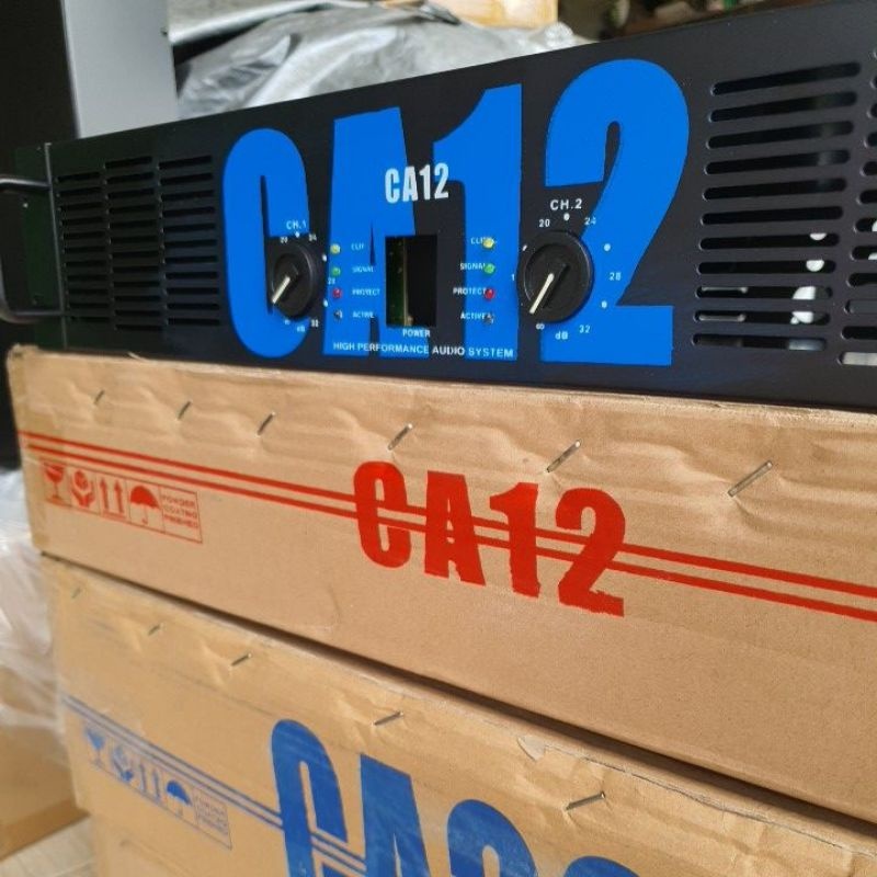 Box Power Amplifier CA12 Plus Knop Indikator
