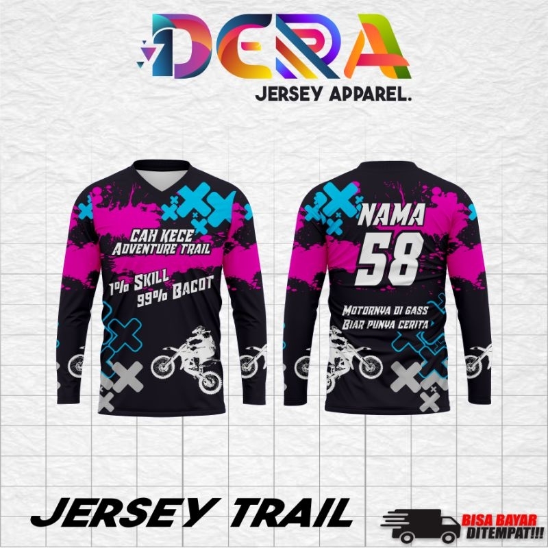 Jersey Trail Costum Desain