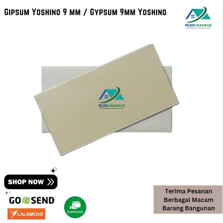 Gipsum Yoshino 9 mm / Gypsum 9mm Yoshino