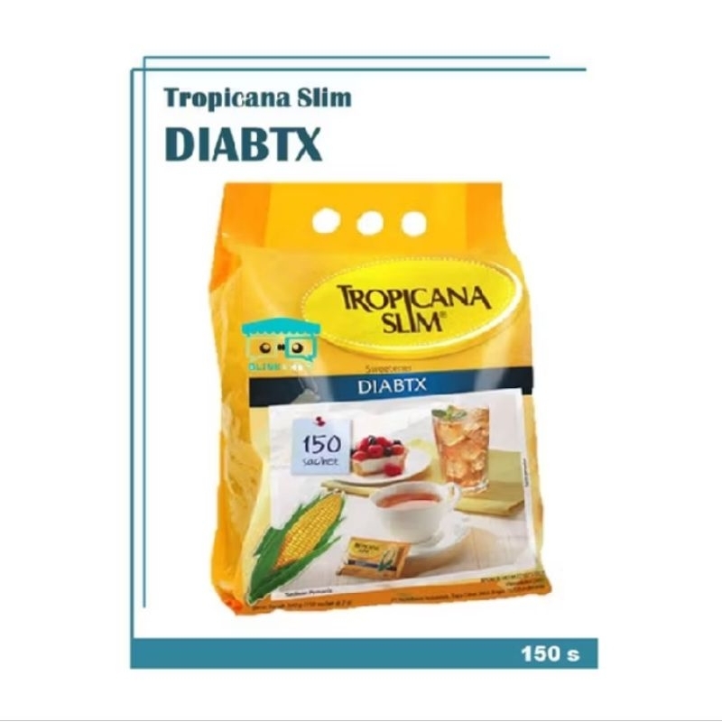 

GULA TROPICANA SLIM DIABTX ( ISI 150 Sachet )