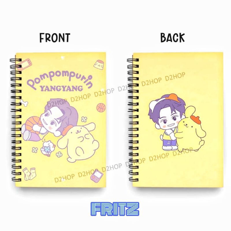 

FRITZ A6 A7 Notebook NCT OT23 - Sanrio Character (Kertas: Polos)