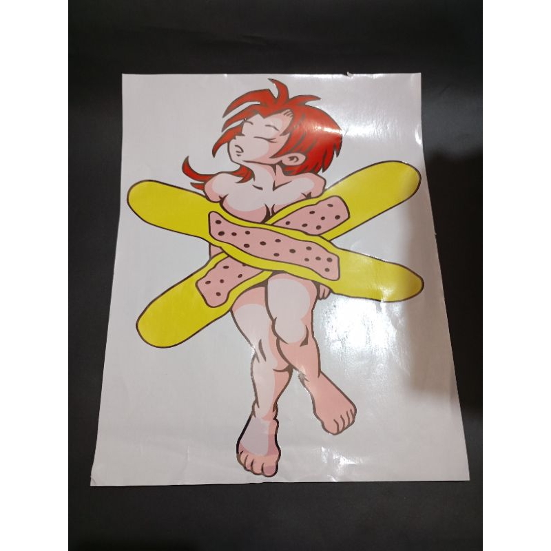 

stiker vinyl gambar besar (perempuan)