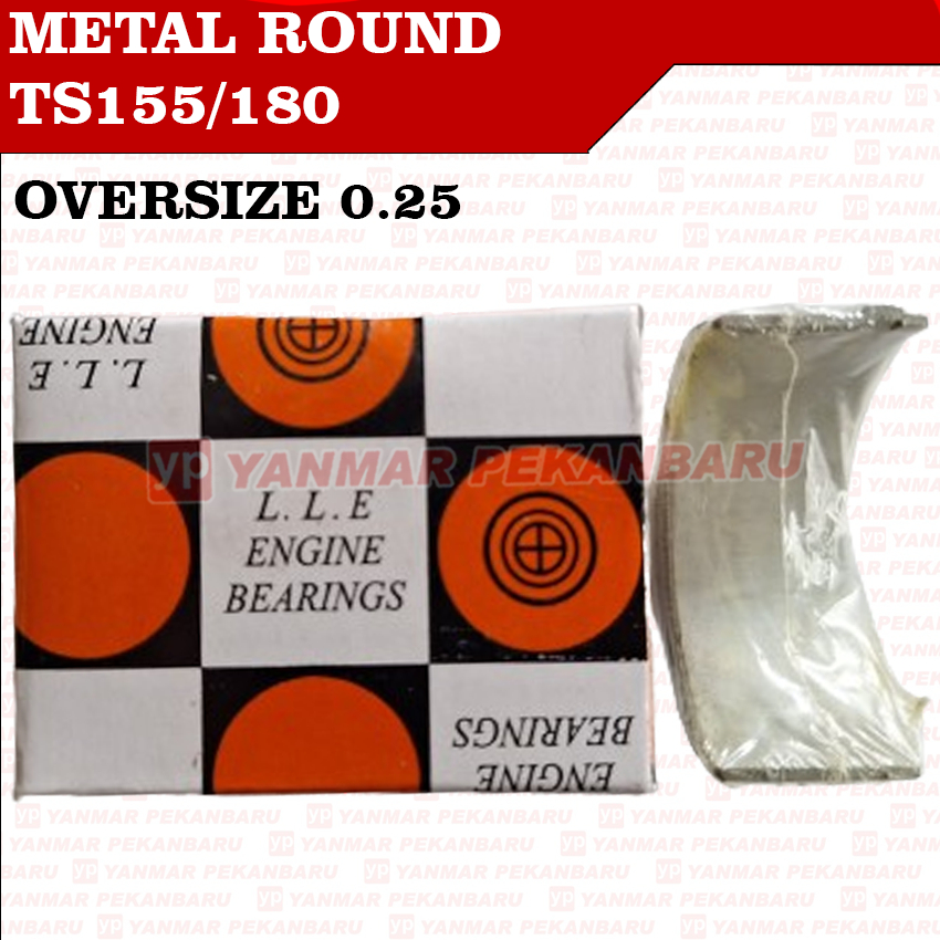 TS155 TS180 Metal Round Metal Jalan Crank Pin Metal Oversize 0,25 0,75 Mesin Yanmar Biasa