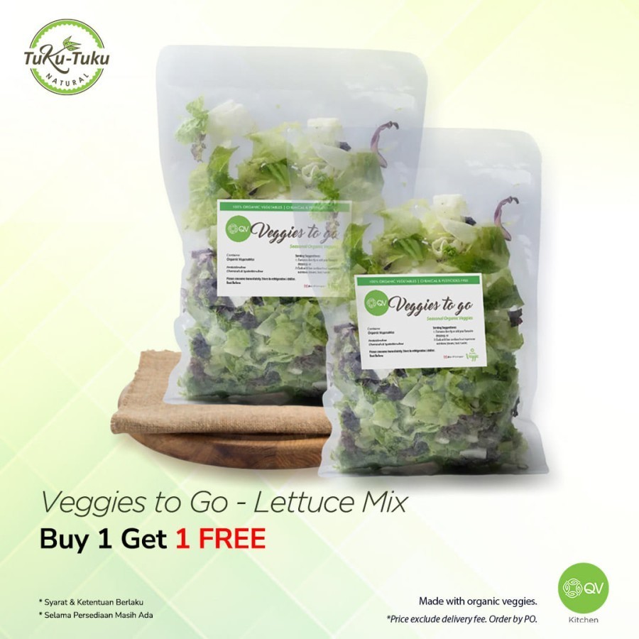 

Veggies to go-Lettuce Mix Organik