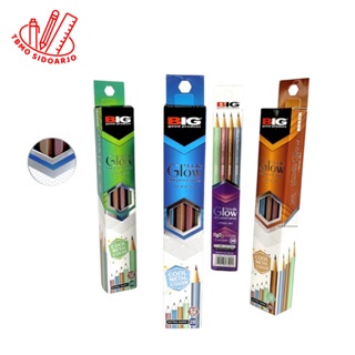 

Pensil 2B BIG 966 Metallic Glow Pack 12 Pcs Pencil Untuk Ujian
