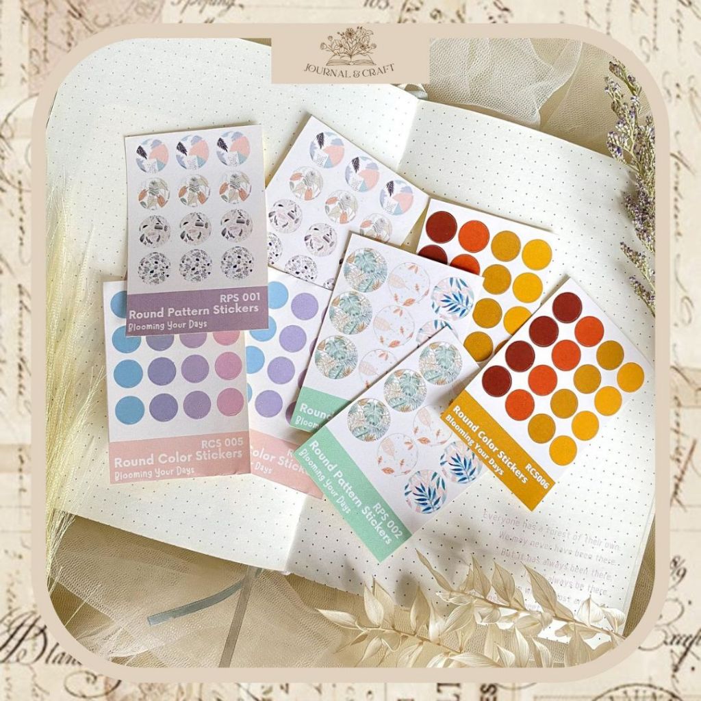 

JournalandCraft 1Pc SMILEY Face Sticker Emoji Deco Jurnal Diary Scrapbook Stiker Emoji Stiker Kertas Dekor MACARON DOTS Paper Sticker DIY Planner Scrapbook Sticker Dot Bulat Warna Warni Sticker Stiker Aesthetic dan Lucu Tema Vintage