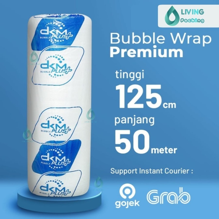 

BUBBLE WRAP ROLL BENING DKM BLUE 125CM X 50M