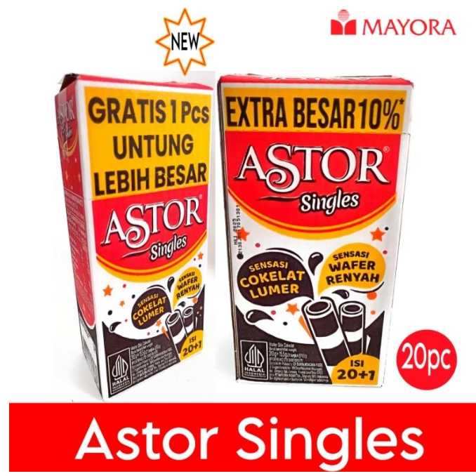 

ASTOR SINGLES ISI 20 @25 gr