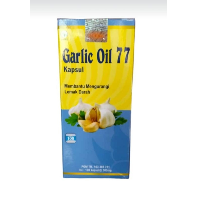 kapsul garlic oil 77 isi 100 kapsul