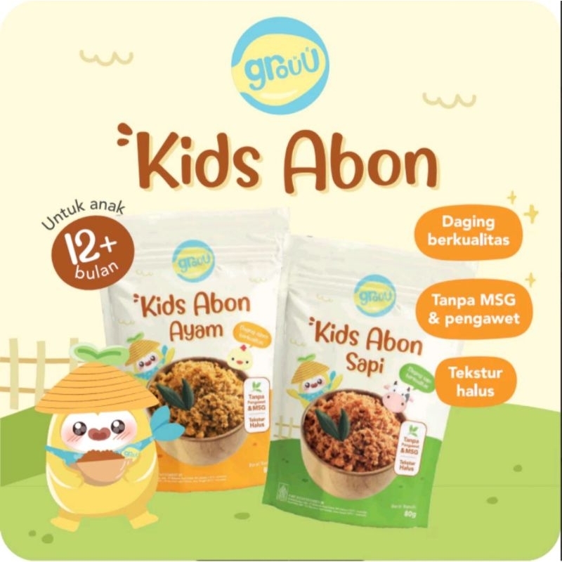 

Grouu Kids Abon 80gr