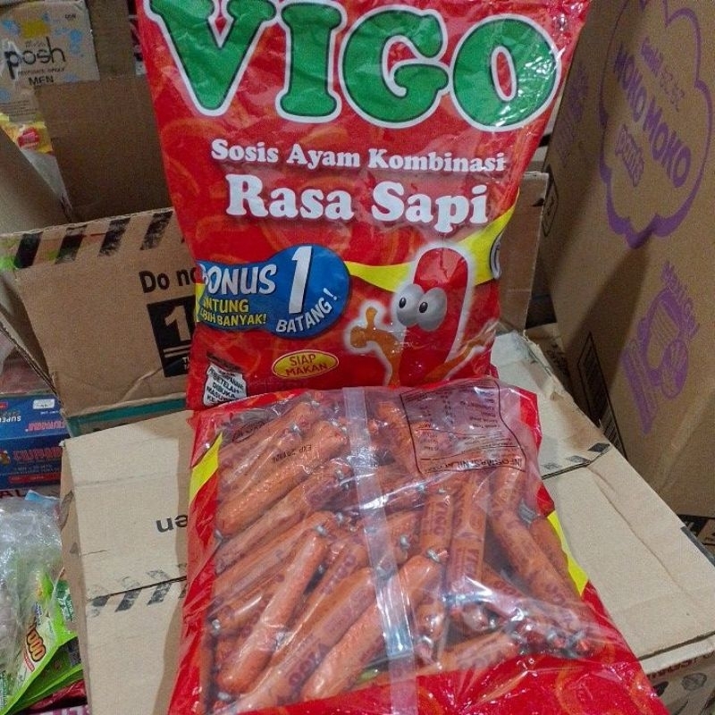 

vigo sosis siap makan 1 pak isi 50+1