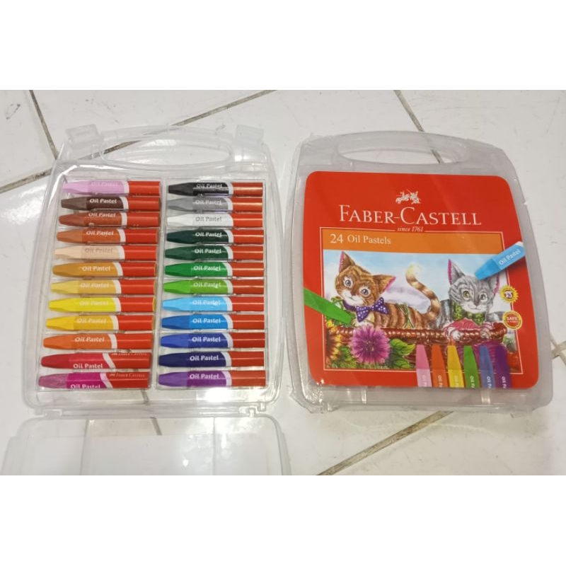 

(1 pcs) CRAYON FABER CASTELL 24 WARNA SATUAN