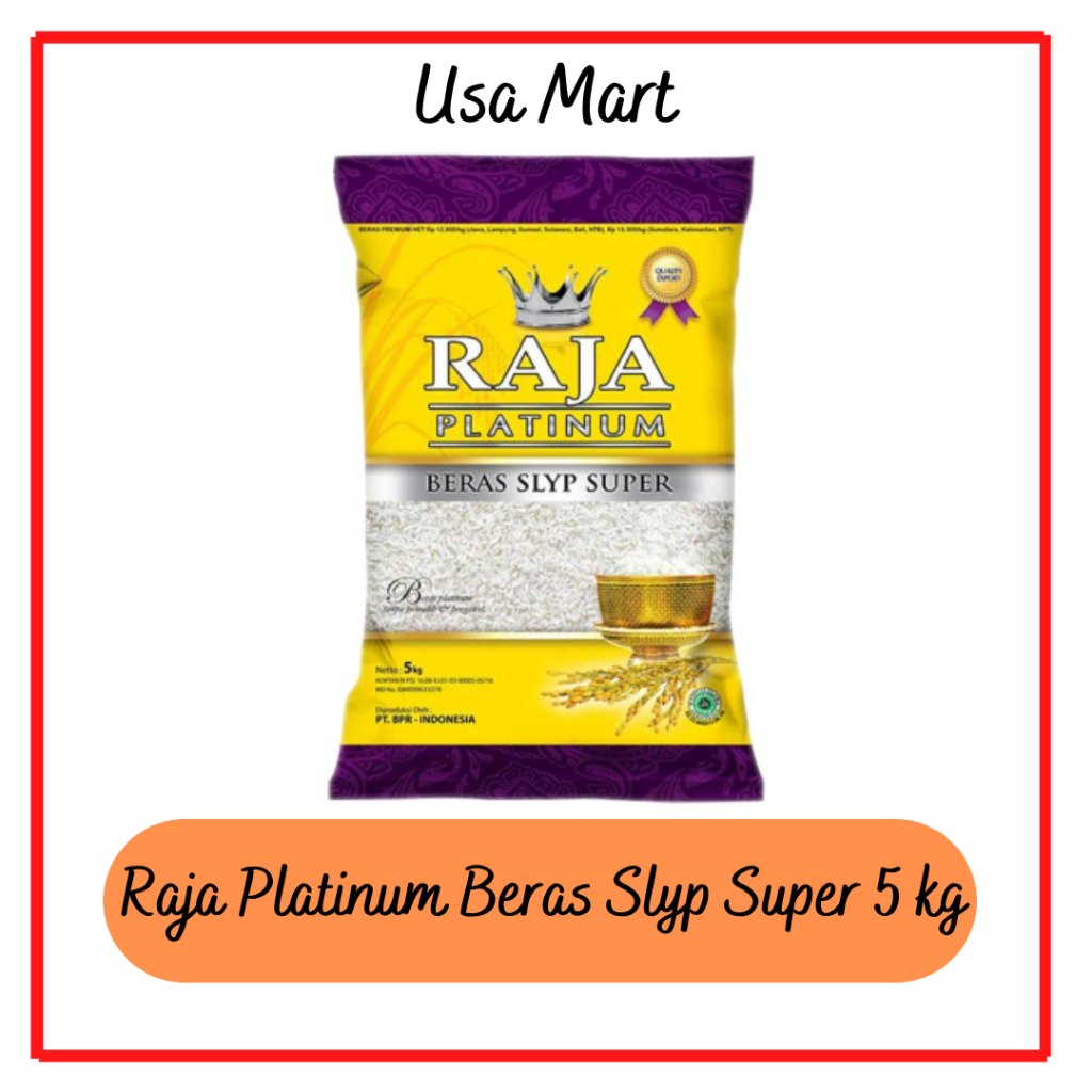 

Raja Platinum Beras Slyp Super 5 kg