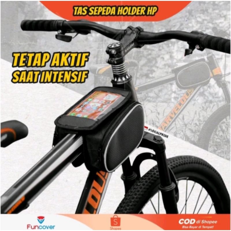 Tas sepeda Gunung MTB Bagian Depan Seri Tekstur